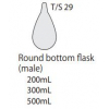 Колба с круглым дном Yamato (Male) 300ml, T/S 29