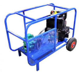 Бензиновая мотопомпа ТАНКЕР Д80 АИ для густых и вязких жидкостей