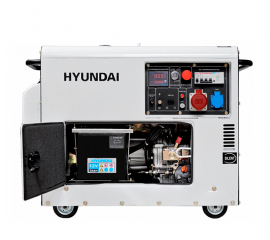 Дизельный генератор Hyundai DHY 8000SE-3