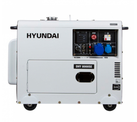 Дизельный генератор Hyundai DHY 8000SE