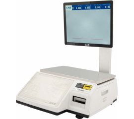Торговые весы с печатью этикеток CAS CL-7000-15S