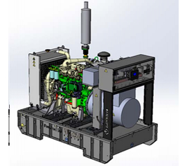 Дизельный генератор (электростанция) Genbox Yuchai YC60