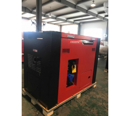 Дизельный трехфазный генератор Амперос LDG 11000S-3 в шумозащитном кожухе