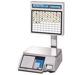 Торговые весы с печатью этикеток CAS CL-5000J-15IS (TCP/IP)