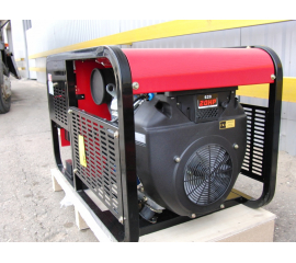 Бензиновый трехфазный генератор Амперос LT 12000ME-3 с электростартером и аккумулятором