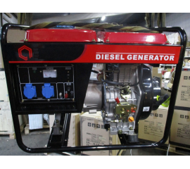Дизельный однофазный генератор Амперос LDG 6000CL