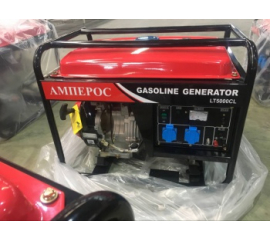 Бензиновый однофазный генератор Амперос LT 5000CL