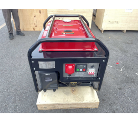 Бензиновый трехфазный генератор Амперос LT 13000E-3 с электростартером и аккумулятором