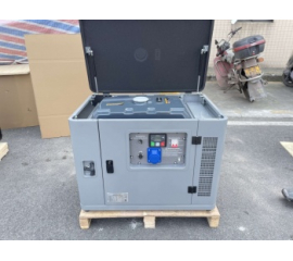 Бензиновый однофазный генератор Амперос LT 11000S в шумозащитном кожухе