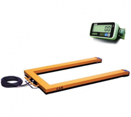 Платформенные весы CAS Геркулес-3 Пл1 д (12*08) П-образные на датчиках CAS BSS (IP67) и с индикатором CAS PDI