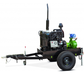 Дизельная мотопомпа МДН 4090 для воды и неагрессивных жидкостей