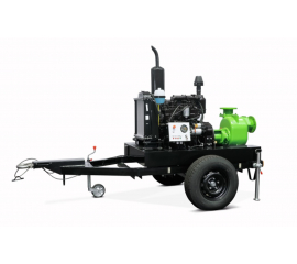 Дизельная мотопомпа МДН 8828 для загрязненной воды с частицами