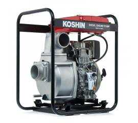 Дизельная мотопомпа для сильно-загрязненных вод Koshin STY-100D