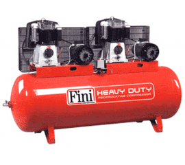 Поршневой компрессор с ременным приводом FINI BKT-119-500F-15T