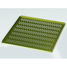 Антибактериальная алюминиевая полка с перфорацией (до 5 кг)