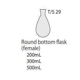 Колба с круглым дном Yamato (Female) 500ml, T/S29