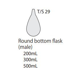 Колба с круглым дном Yamato Yamato (Male) 200ml, T/S 29