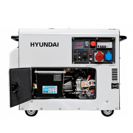 Дизельный генератор Hyundai DHY 8000SE-3