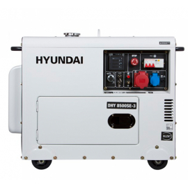 Дизельный генератор Hyundai DHY 8500SE-3