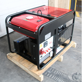 Бензиновый однофазный генератор Амперос LT 20000E с электростартером и аккумулятором