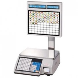 Торговые весы с печатью этикеток CAS CL-5000J-15IS (TCP/IP)