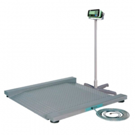 Платформенные весы CAS Геркулес - 1Т д (12х12) пандусные на датчиках CAS BSA и с индикатором CAS PDI