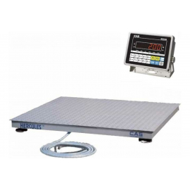 Платформенные весы CAS Геркулес-1 П1 д (10*12) НЕРЖ на датчиках CAS BSS и с индикатором CAS СI-200S