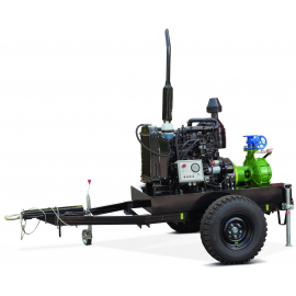 Дизельная мотопомпа МДН 4090 для воды и неагрессивных жидкостей