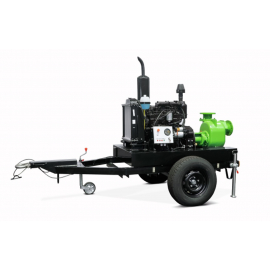 Дизельная мотопомпа МДН 8828 для загрязненной воды с частицами