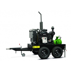 Дизельная мотопомпа МДН 178.37-010 для загрязненной воды с частицами