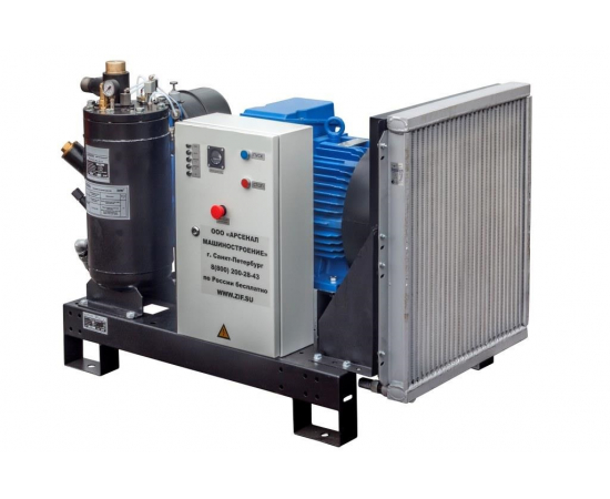 Станция компрессорная электрическая ЗИФ-СВЭ-10,2/1,0 без кожуха