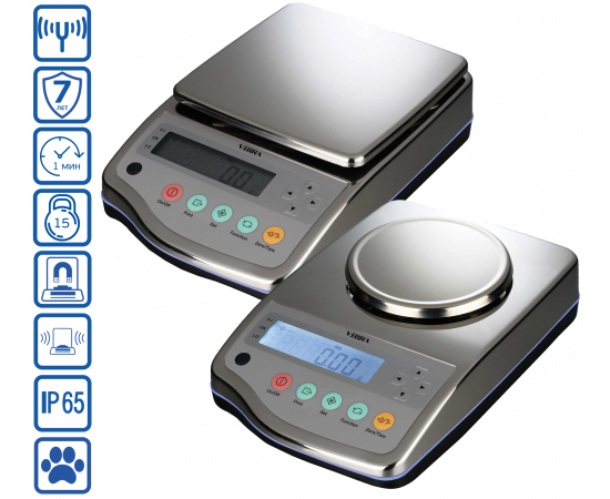 Весы лабораторные Vibra CJ 6200ER