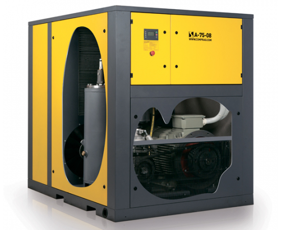 Компрессор винтовой электрический стационарный Comprag А-9010 в разрезе