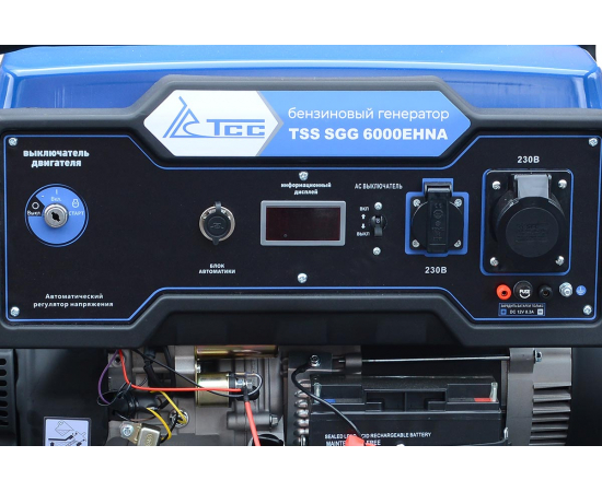 Бензогенератор 6 кВт TSS SGG 6000EHNA с АВР