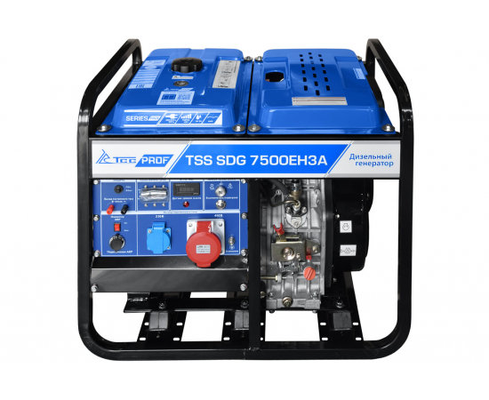 Дизель генератор TSS SDG 7500EH3A