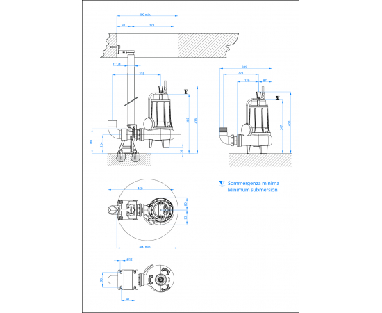 Насос погружной Dreno COMPATTA 32 T