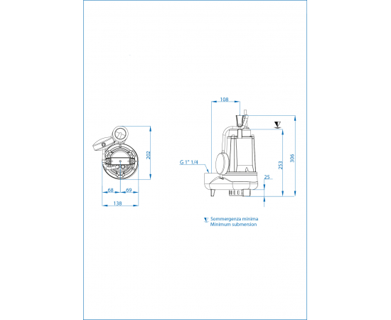 Насос погружной Dreno BIC 32-2/028 M/G