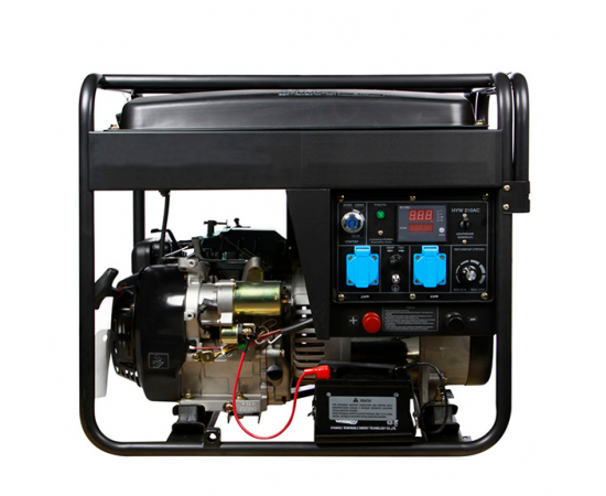 Бензиновый генератор сварочный HYW 210AC