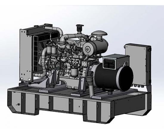 Дизельный генератор (электростанция) Genbox Yuchai YC40