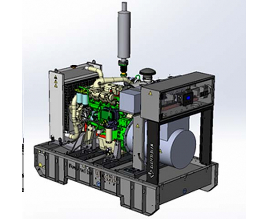 Дизельный генератор (электростанция) Genbox Yuchai YC60