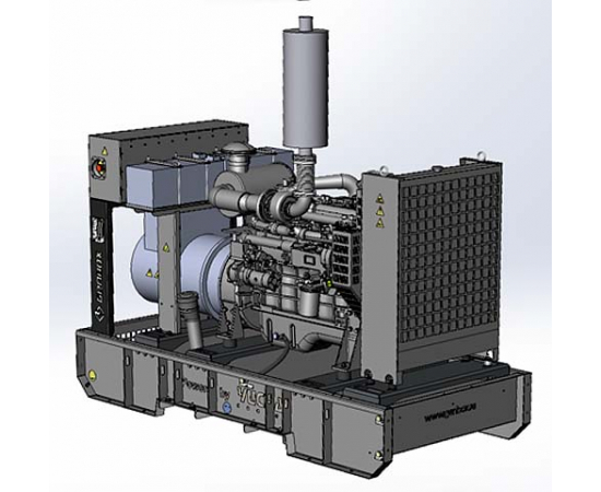 Дизельный генератор (электростанция) Genbox Yuchai YC80