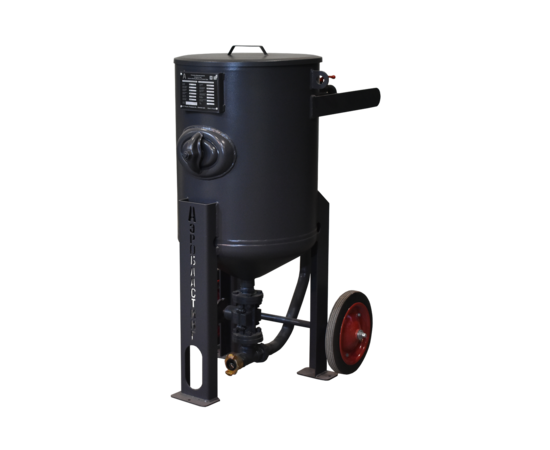 Абразивоструйный аппарат напорного типа АЭРОБЛАСТИНГ АН-75 с масловлагоотделителем