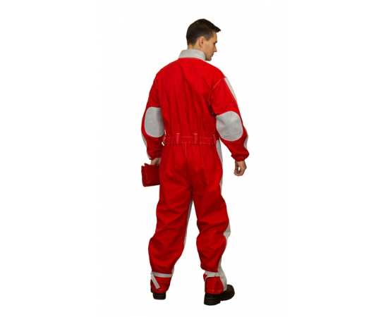 Комбинезон пескоструйщика Вектор ПРОФ с перчатками р-р 48-50/188