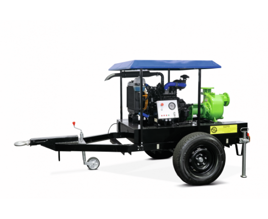 Дизельная мотопомпа МДН 4047 для загрязненной воды