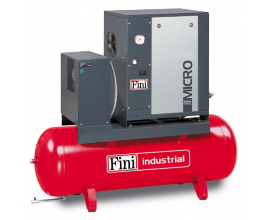 Винтовой компрессор на ресивере с осушителем FINI MICRO SE 3.0-08-200 ES