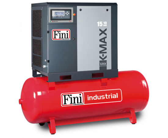 Винтовой компрессор на ресивере с частотником FINI K-MAX 1508-500F VS