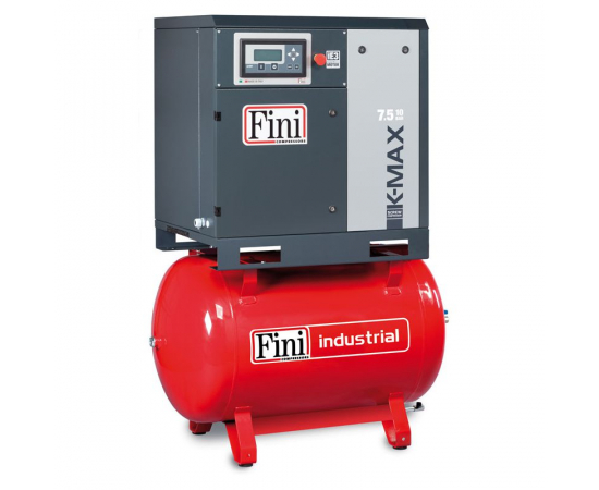 Винтовой компрессор на ресивере с частотником FINI K-MAX 7,5-08-270F VS