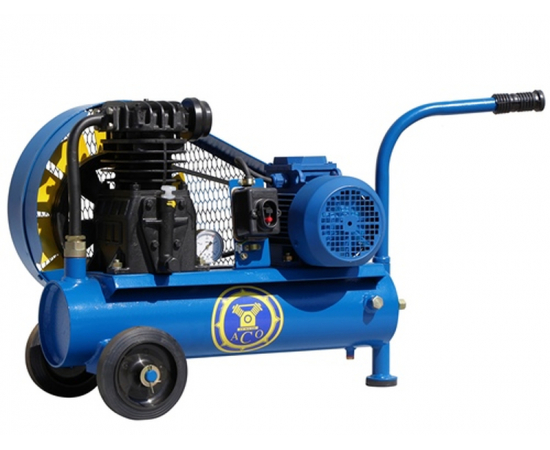 Поршневой компрессор с ременным приводом С-412М