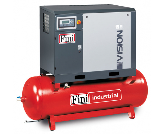 Винтовой компрессор на ресивере с осушителем FINI VISION 1513-500F-ES