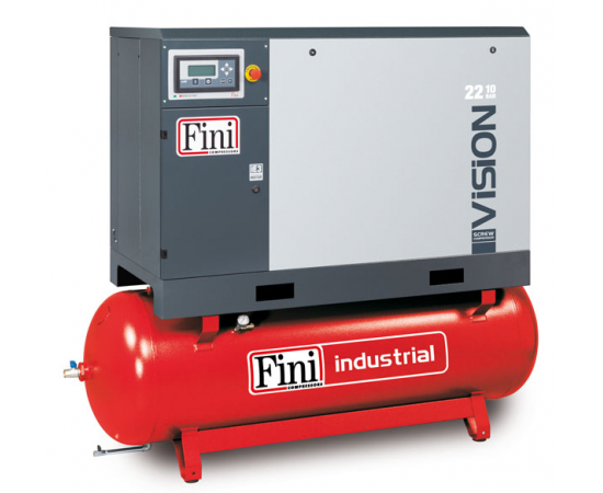 Винтовой компрессор на ресивере с осушителем FINI VISION 18.5-13-500F-ES